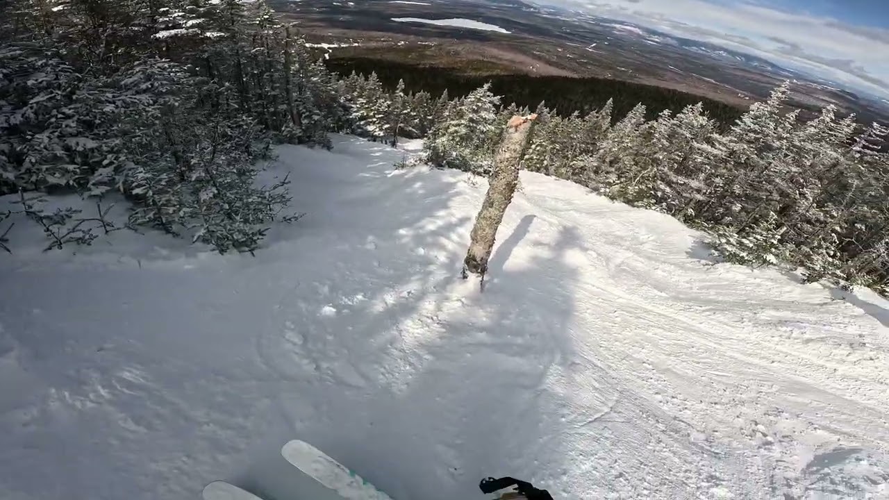 Saddleback Mountain - Muleskinner with some impressive snow drifts