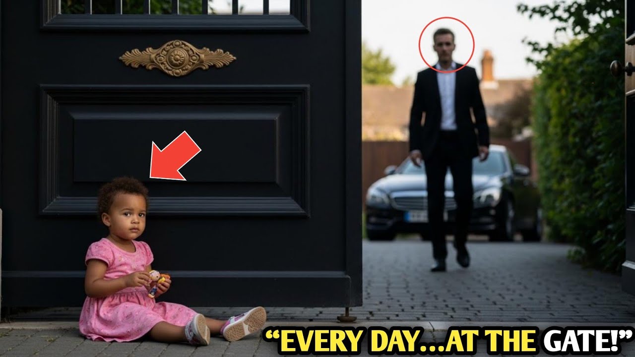 “His Maid’s Toddler Waited Every Day at the Gate—Until She Stole His Heart”