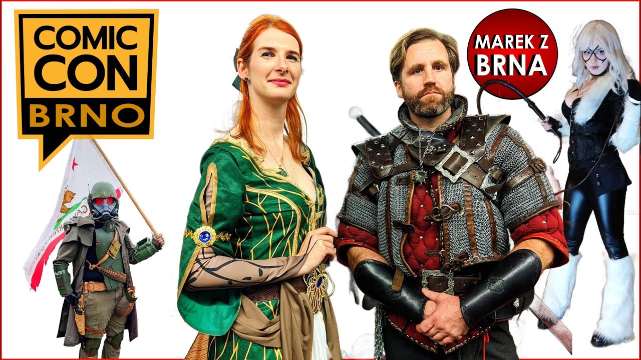 Comic-Con Brno 2025 4K BVV 2.11.2025