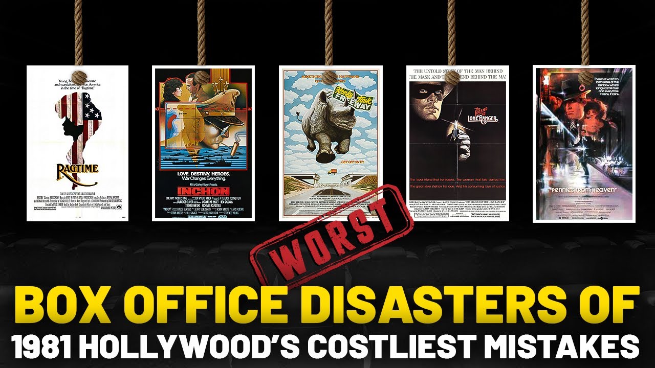 The 13 Worst Box Office DISASTERS of 1981 Hollywood’s Costliest Mistakes