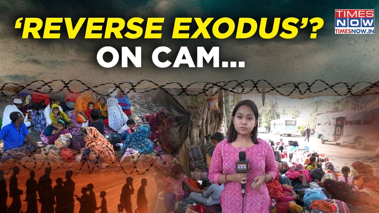 Bangladesh 'Illegals Reverse Exodus' On Times Now Cam? Shocking Bengal Scenes Amid India's EC SIR