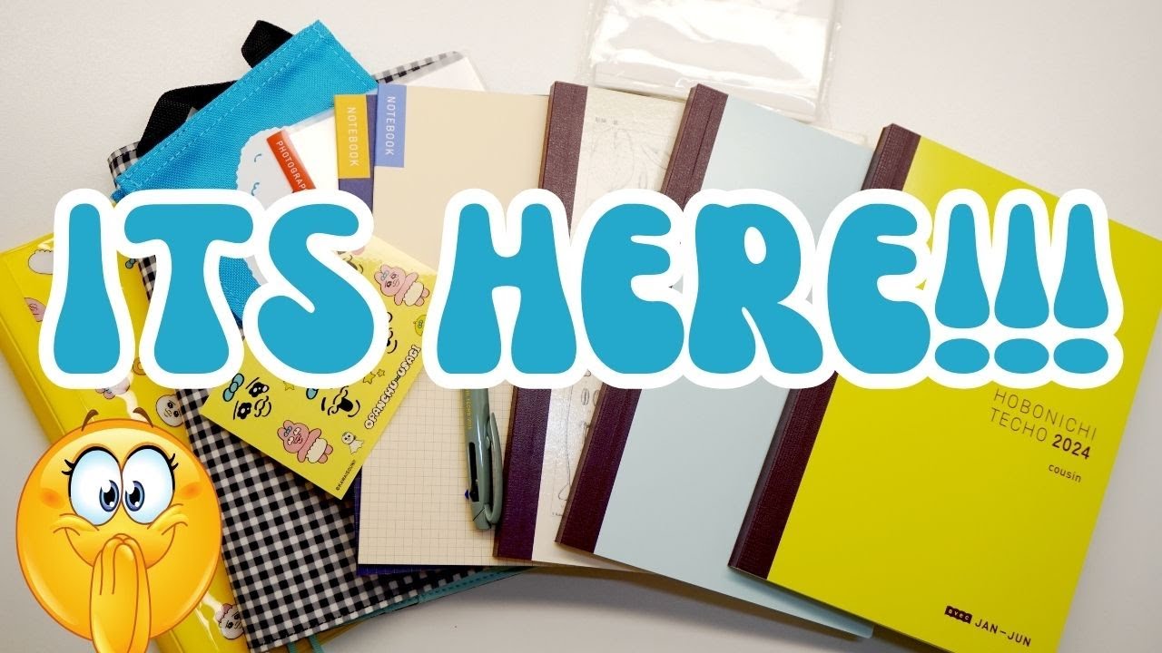2024 Hobonichi Unboxing and First Impressions | did I buy tissues???