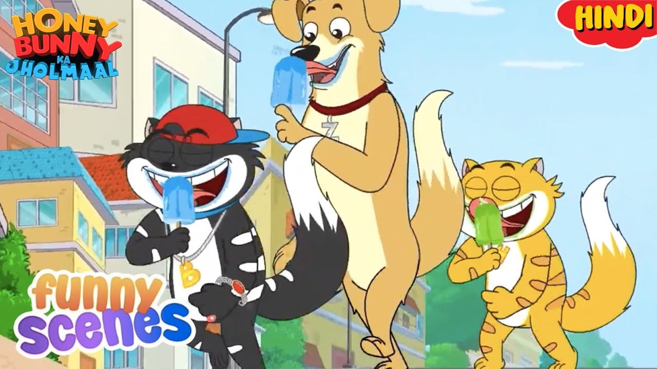 Honey Bunny Best Scenes | Cartoon For Kids | Compilation-160 | Yo Kids Comedy | S7