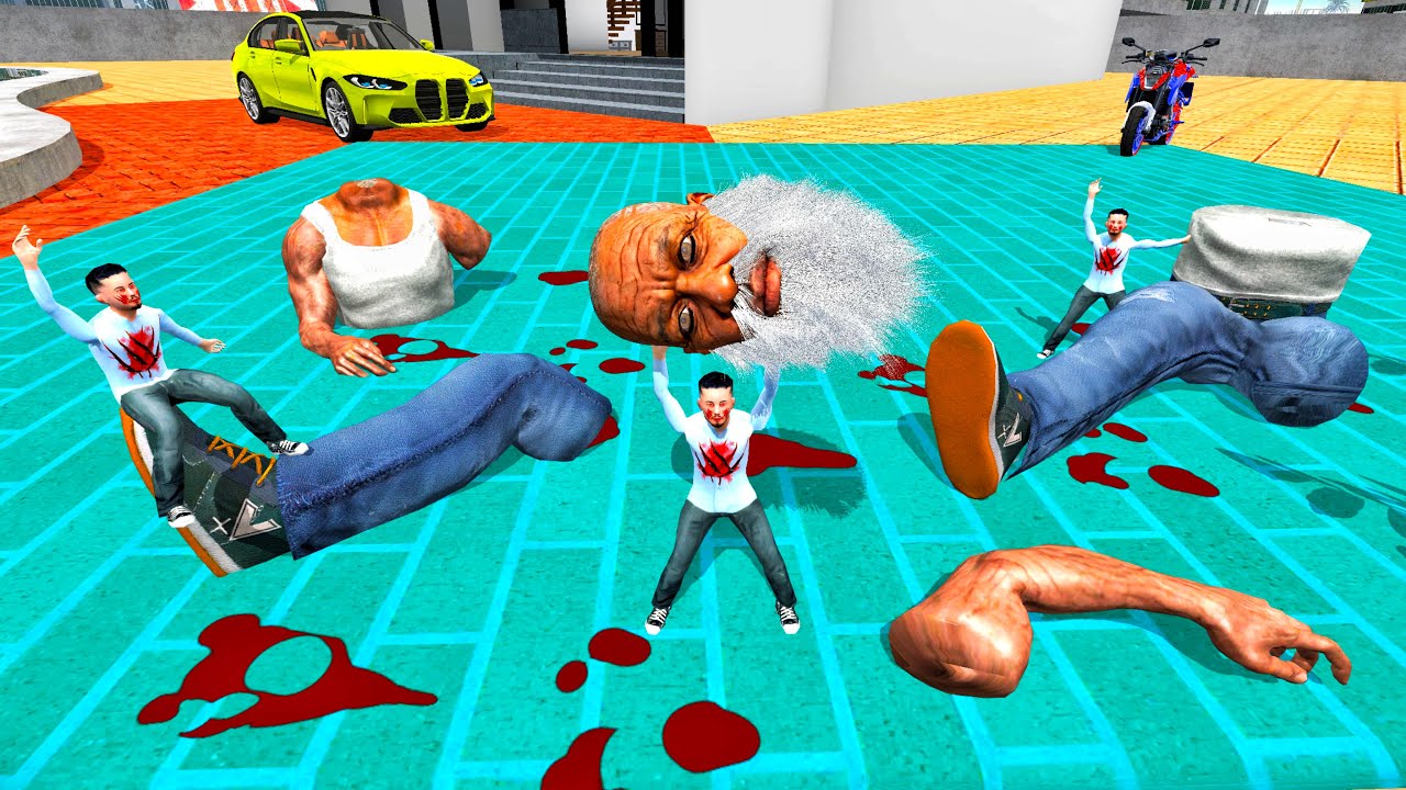 Franklin Found Dadu Body Parts - INDIAN BIKE DRIVING 3D