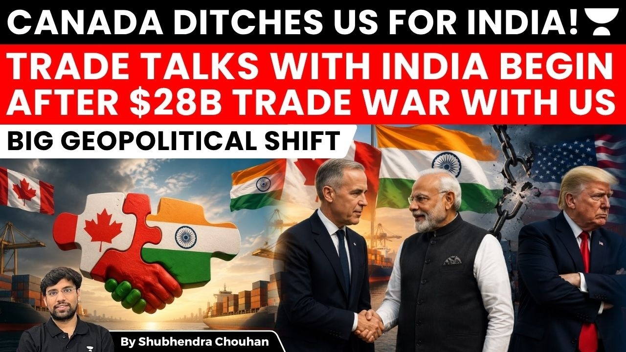 Canada Ditches US, Turns to India After $28B Trade War | Canada-India Trade Deal Explained
