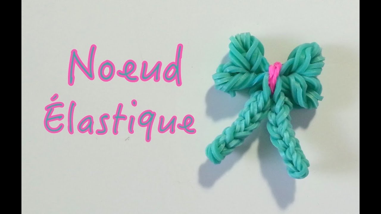 Comment faire un noeud avec des élastiques sans machine