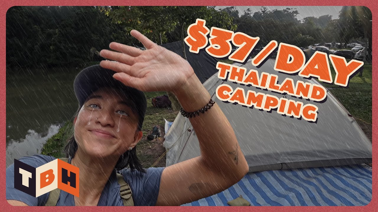 I went camping alone in Thailand during a thunderstorm. Here's how it went. | TBH Ep 3