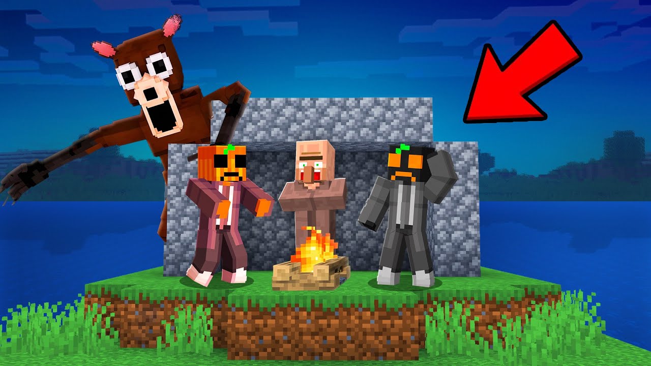 Jardred y Mauricio Atrapados en Una ISLA MISTERIOSA en Minecraft!