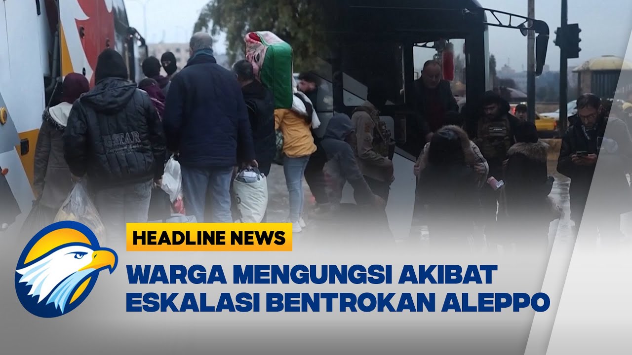 [HEADLINE NEWS, 10/01] Warga Suriah Mengungsi Usai Gencatan Senjata