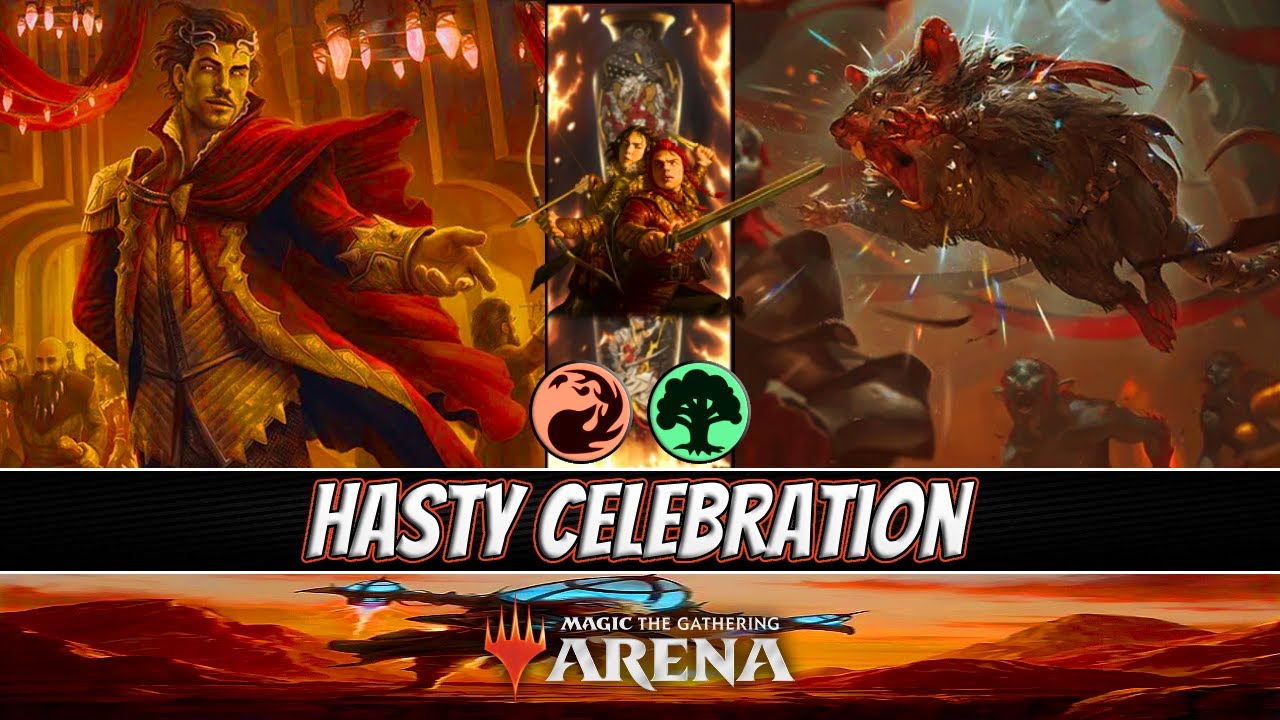 🔥🌳HASTY GRUUL GETS LIGHTNING FAST WINS WITH CELEBRATION!! | MTG Arena | Standard | Wilds of Eldraine