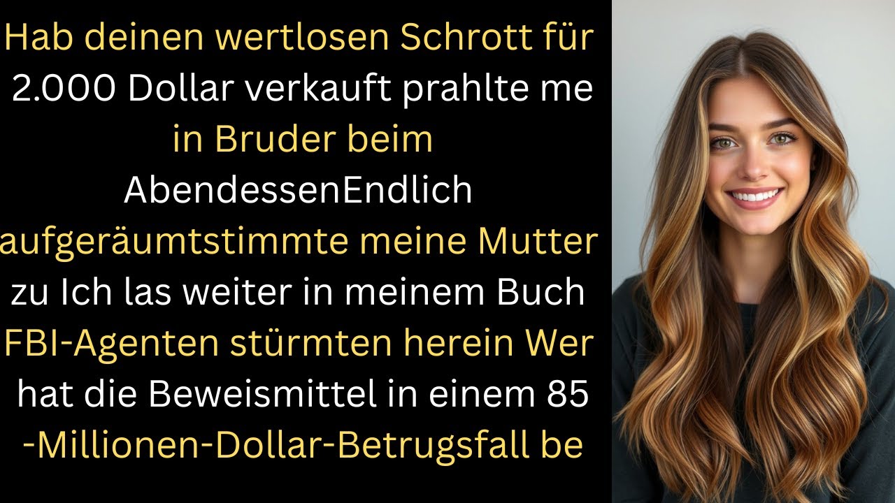 Mein Bruder verkaufte meine ‚Müll‘-Sammlung – sie war Beweis in einer Bundesuntersuchung
