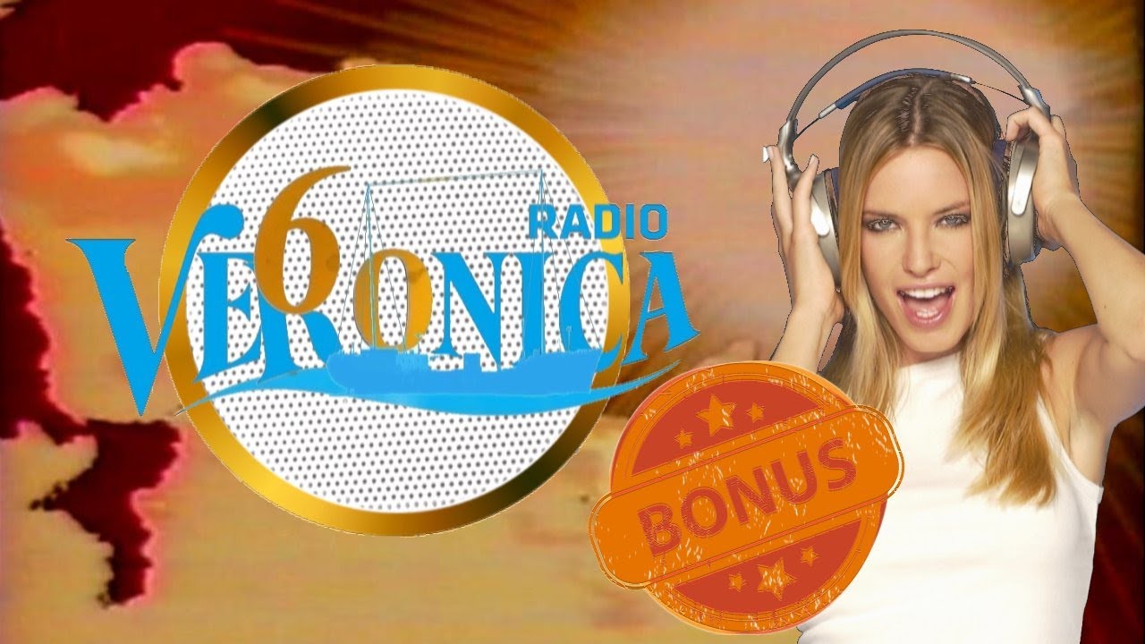 Radio Veronica in de jaren 80 met jingles en promo's - montage -