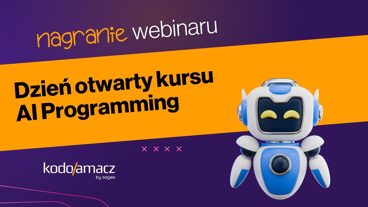 Programowanie z AI: Dzień otwarty kursu AI Programming [WEBINAR]