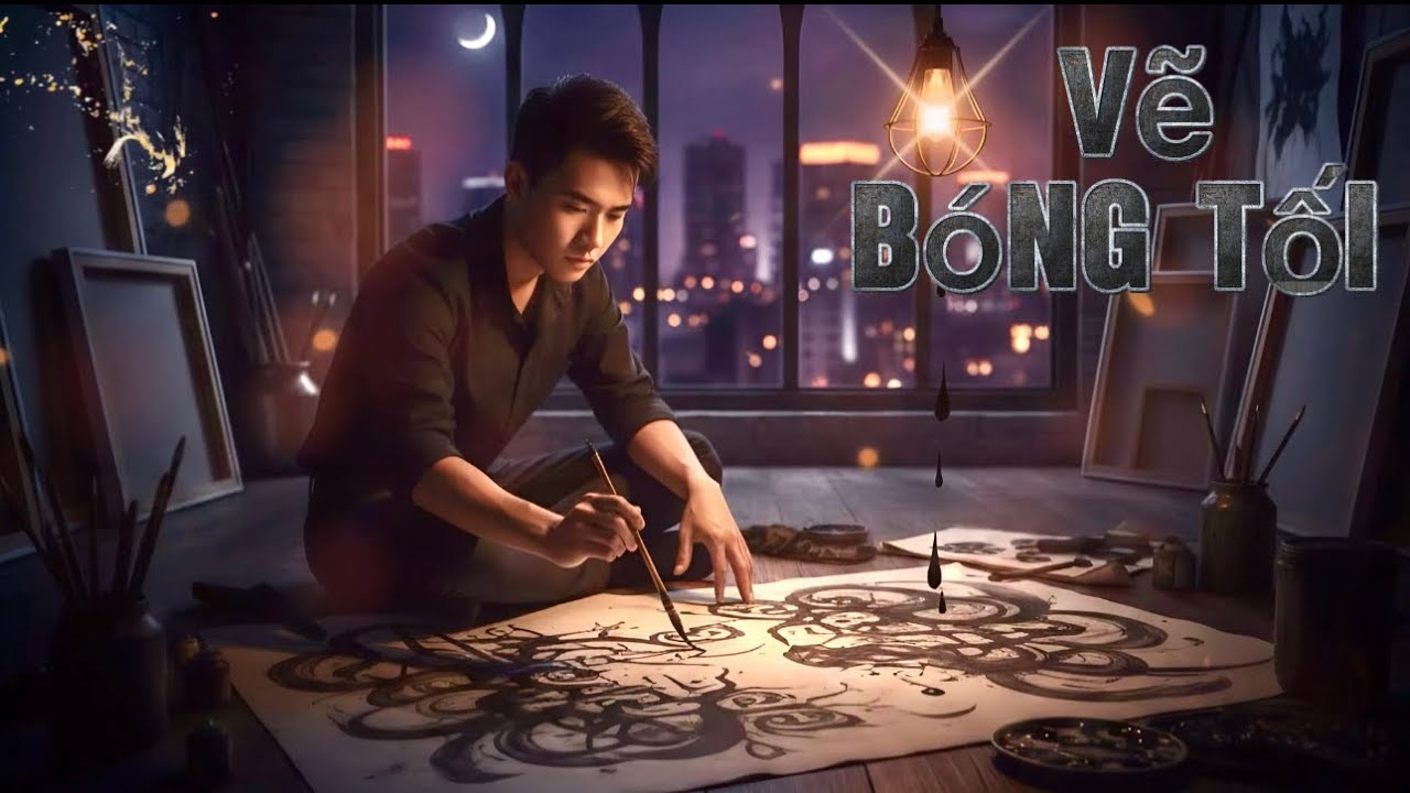 VẼ BÓNG TỐI / Tôi vẽ bóng tối để thấy mình rõ hơn 