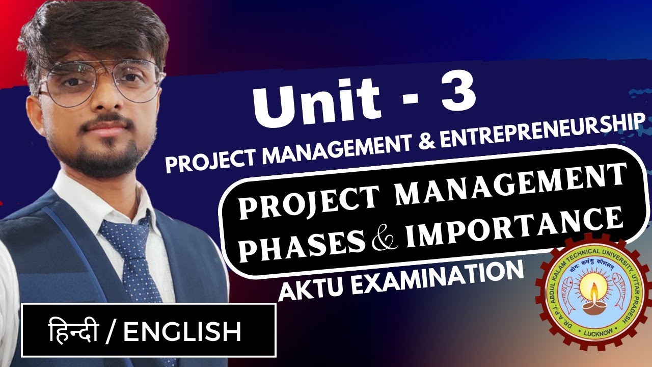 Project Management | Phases & Requirements | Importance | Project Management And Entrepreneurship