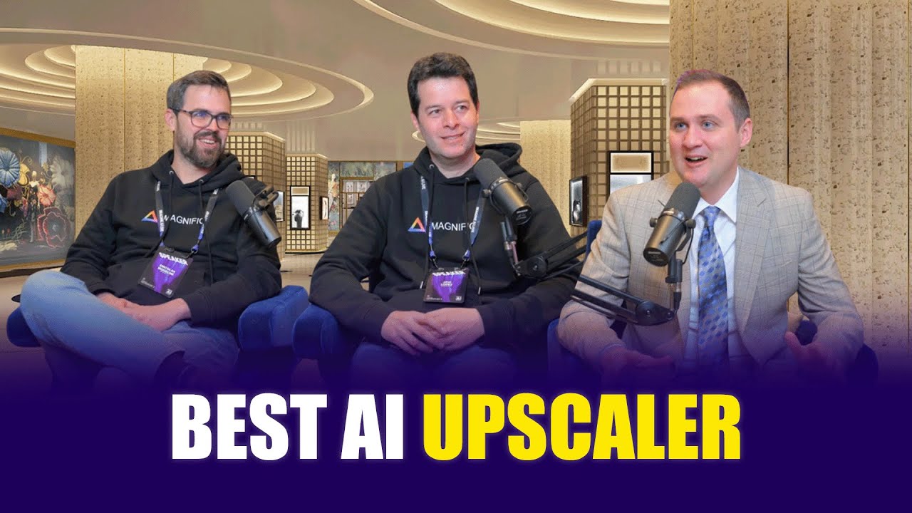 Magnific AI: Mastering the Art of Image Upscaling with CEOs Javi Lopez & Emilio Nicol&aacute;s | E31