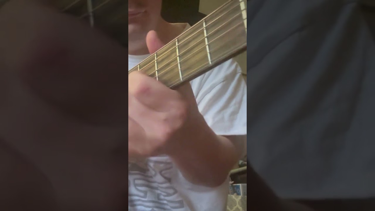 BLUES ROCK SOLO ON ACOUSTIC ELECTRIC