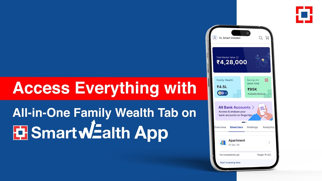 Monitor Family Investments Together | HDFC Bank SmartWealth App