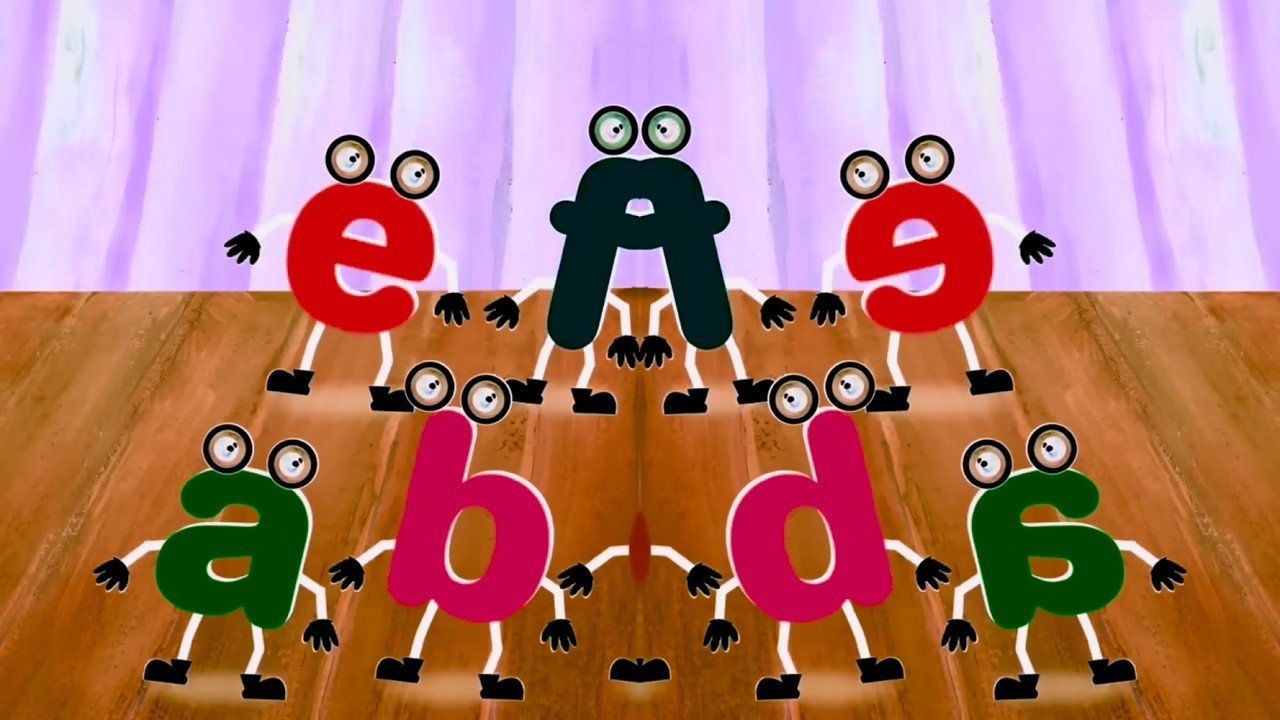 Reversed ABCD Song LALALALA | Sponsored By: Klasky Csupo 2001 Effects