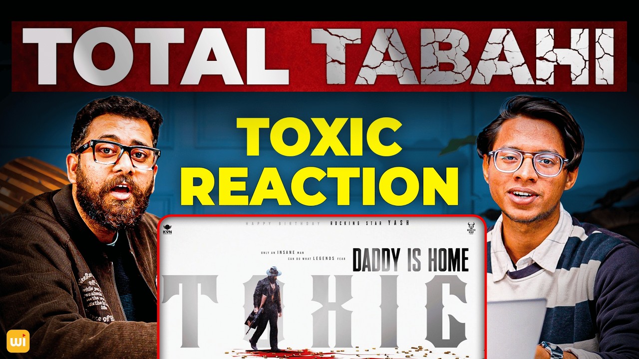 Daddy Of MASSY CINEMA ! Toxic: Introducing Raya Reaction |YASH ने मचाया तहलका |Toxic Teaser reaction