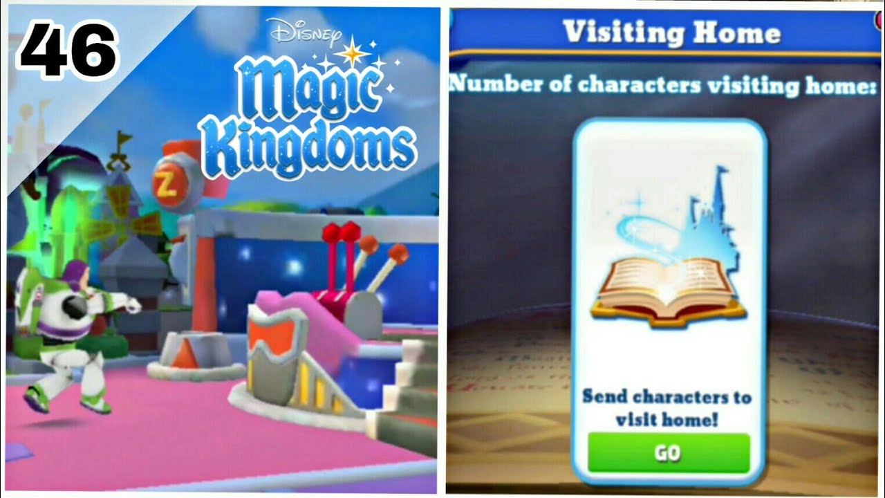Disney magic kingdom part 46 defeated zurg and visit home (catch the play).