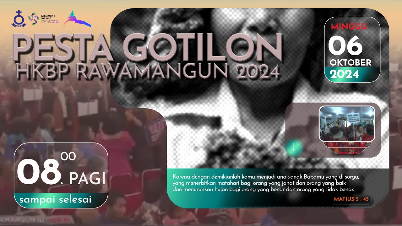 PESTA GOTILON HKBP RAWAMANGUN 2024
