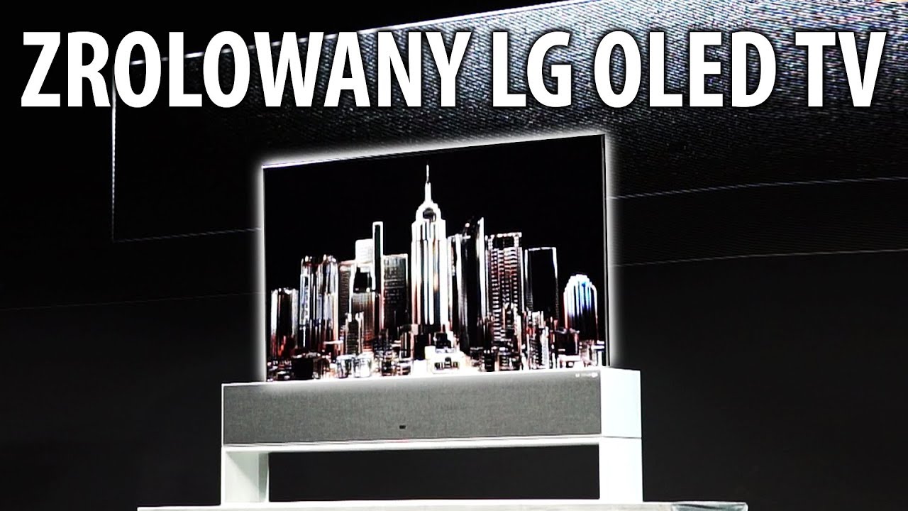 LG SIGNATURE OLED TV R | ZWIJANY Telewizor | CES 2019