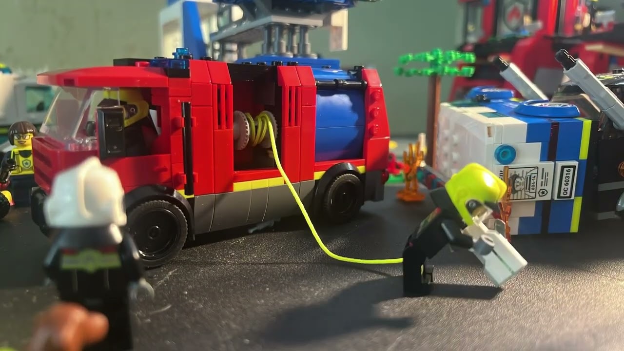 Lego city Police and Fire Story (part 3)