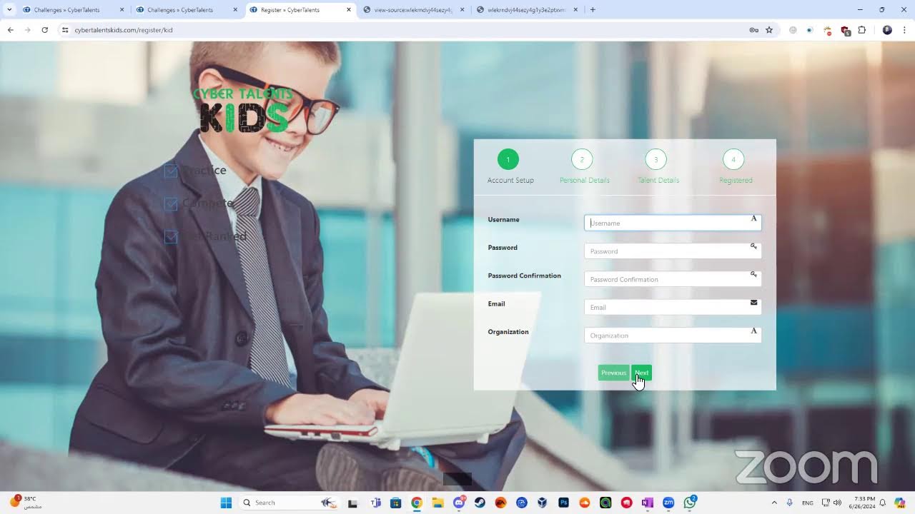 CyberTalents Kids Summer Camp Round 2 Orientation Session
