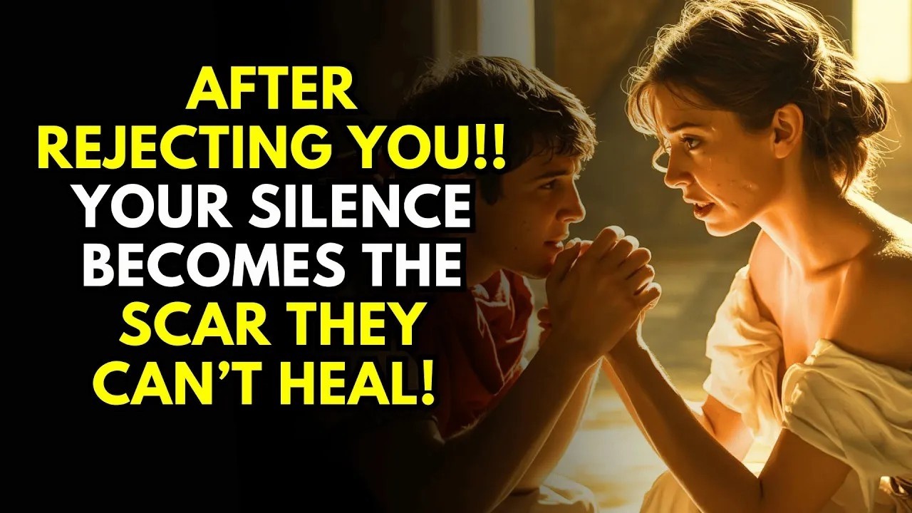 After Rejecting You, Your Silence Becomes the Scar They Can’t Heal   Stoicism