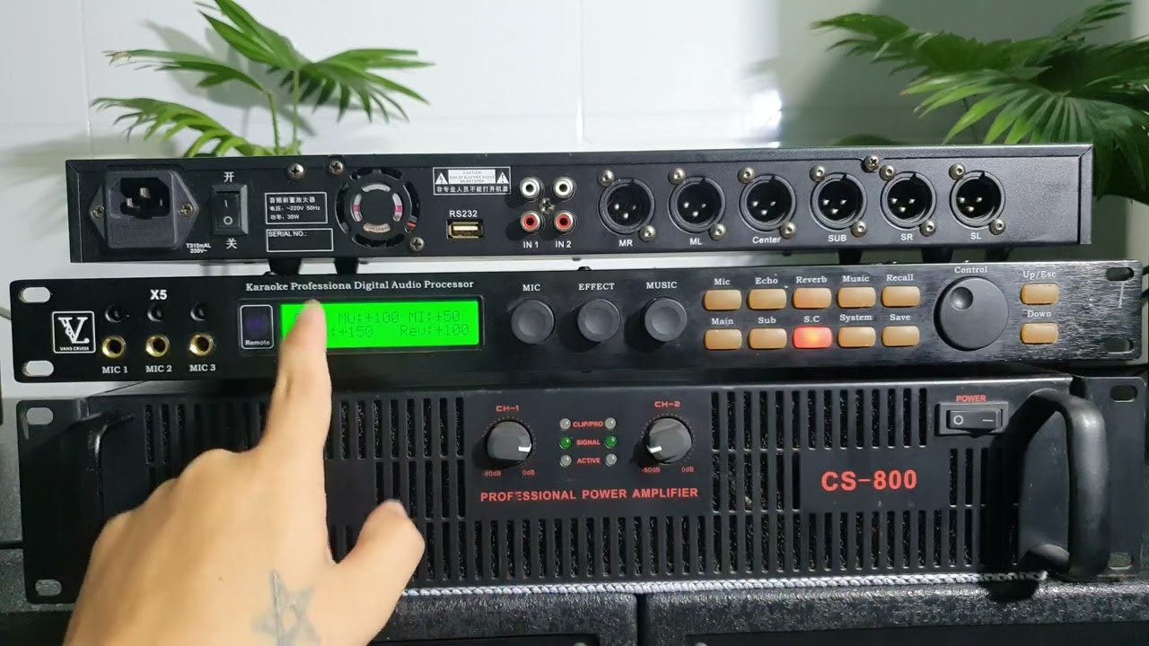 Chia Sẽ Chương Trình Làm ECho Rời Vang Số X5 , Effect Mixer Hiệu Quả.