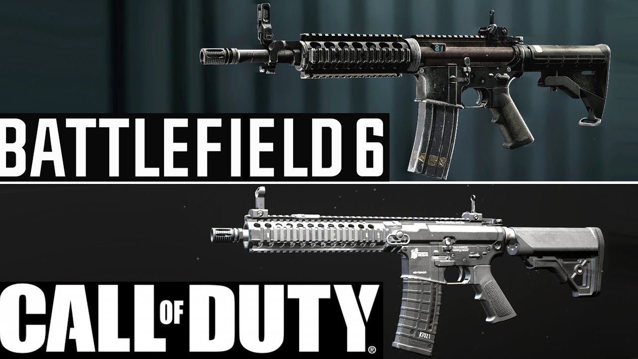 Воссоздание оружия из BATTLEFIELD 6 в CoD… (часть 2)