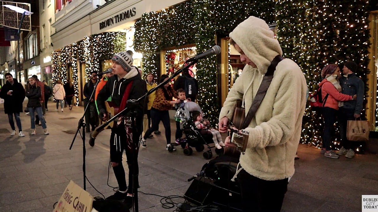 Padraig Cahill & Paul Jenkinson from Padraig's livestream (Perfect) Ed Sheeran. K. Mcdonald on cam.
