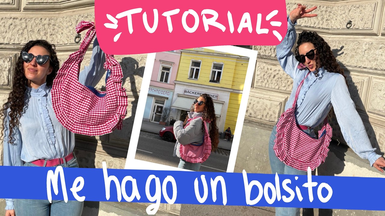 Me hago un bolsito | TUTORIAL BOLSO con asa movible
