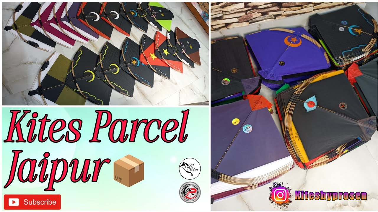Jaipur Kites Parcel 🪁 All Designer kites l Best Kite Shop 