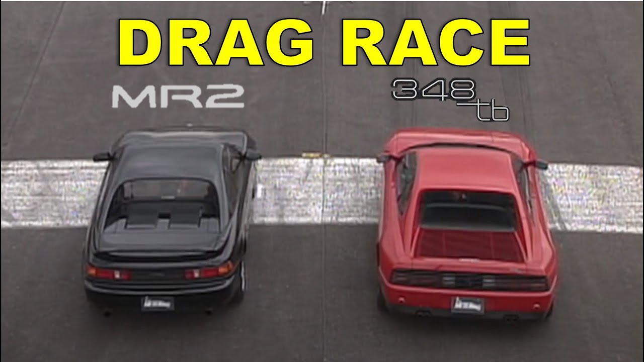 Drag Race #148 | Ferrari 348tb vs Toyota MR2