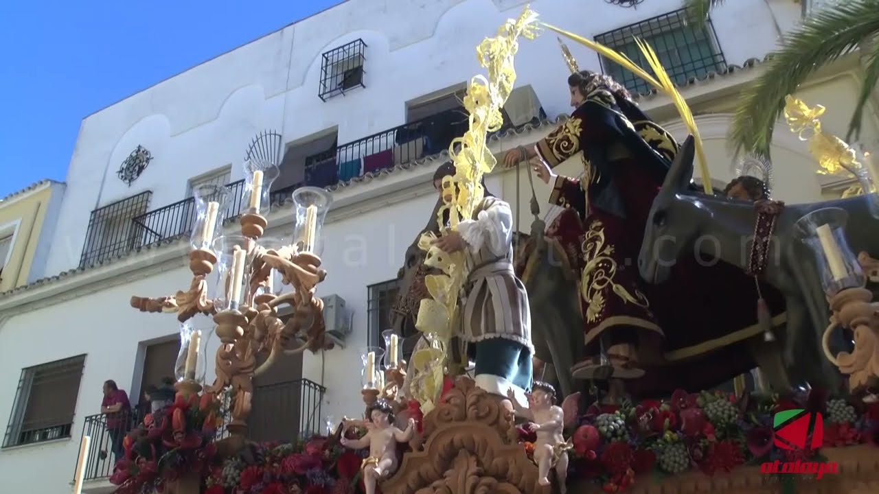 Jesús en su Entrada Triunfal en Jerusalén
