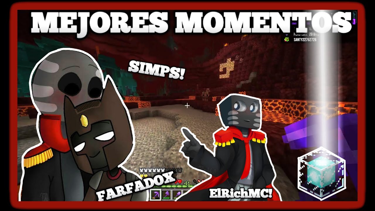 EL ADMIN SIMP DEL SIMP DE NETHERITE | FARFA LA PUSO! | ELITECRAFT OUT OF CONTEXT - MEJORES MOMENTOS!