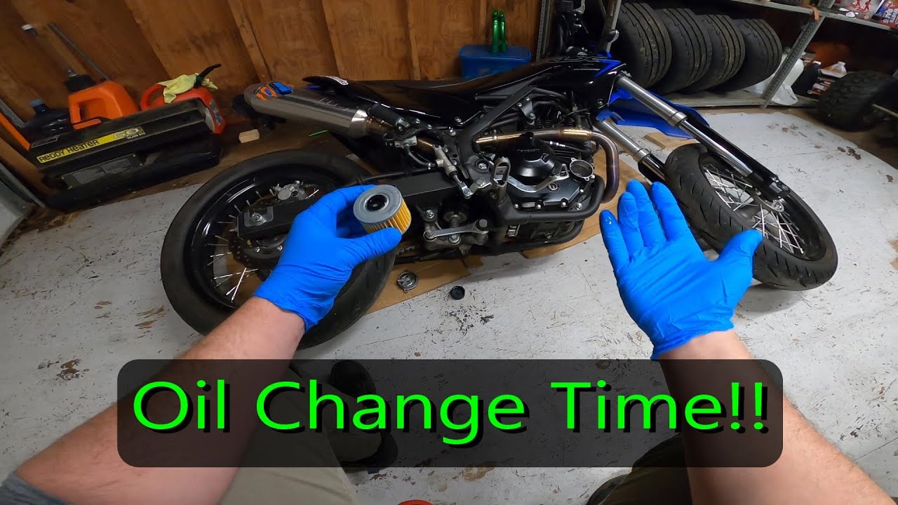 2023 Kawasaki KLX 230SM Oil Change