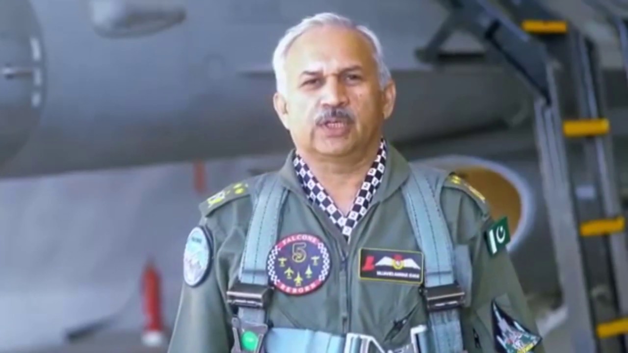 F-16 flying display | Pakistan Air Chief | Mujahid Anwar Khan | 23rd March parade | MAVERICK