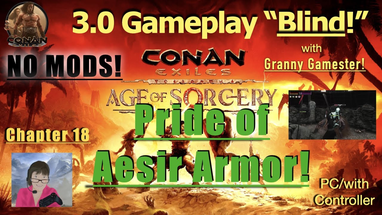 Going after Pride of Aesir Armor recipe!  Conan Exiles 3.0