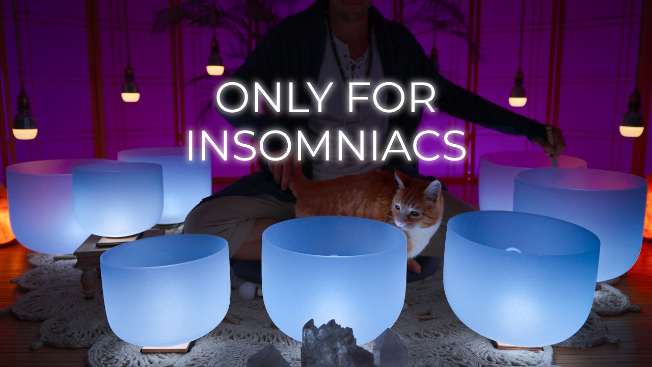 432Hz Crystal Bowls for the Deepest Sleep You've Ever Had