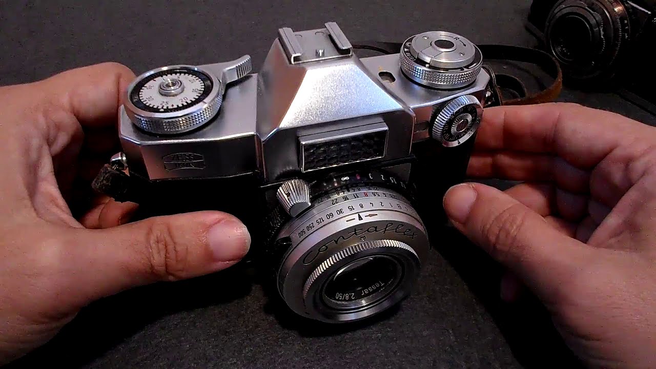 Zeiss Ikon Contaflex I (1953) & Contaflex Super (1959)