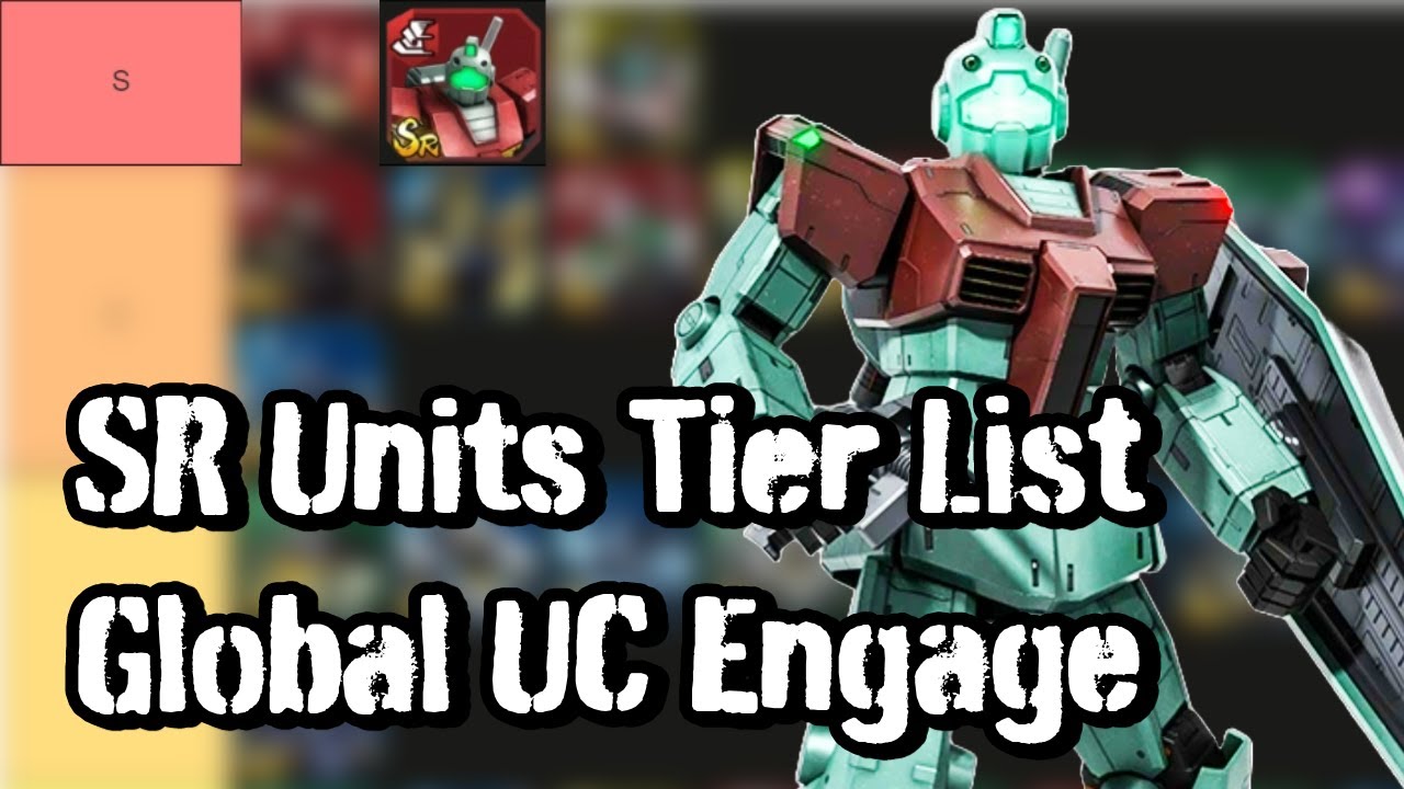 I Ranked All SR Units For Global Gundam UC Engage