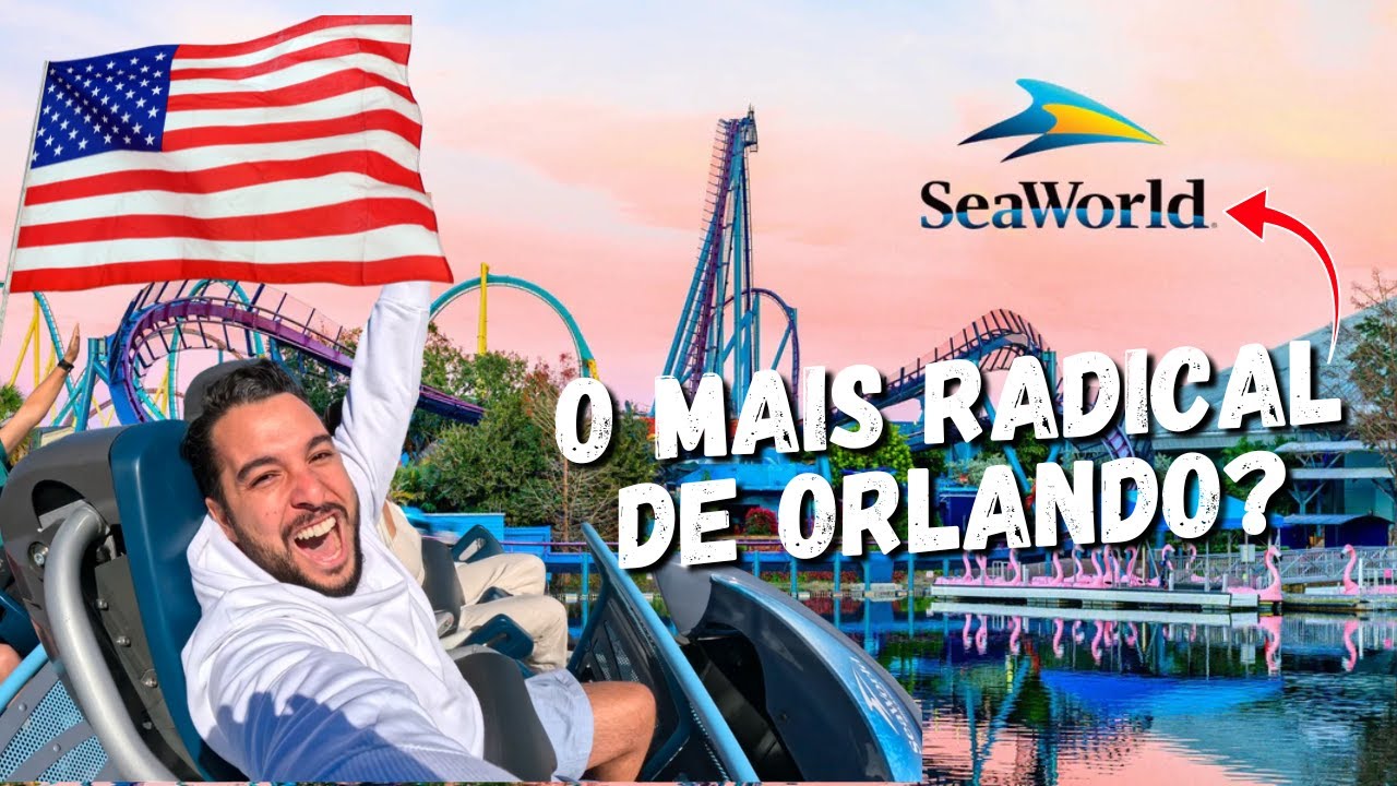 Nosso Dia no SeaWorld em Orlando: O Que Ver, Fazer e Aproveitar!🇺🇸