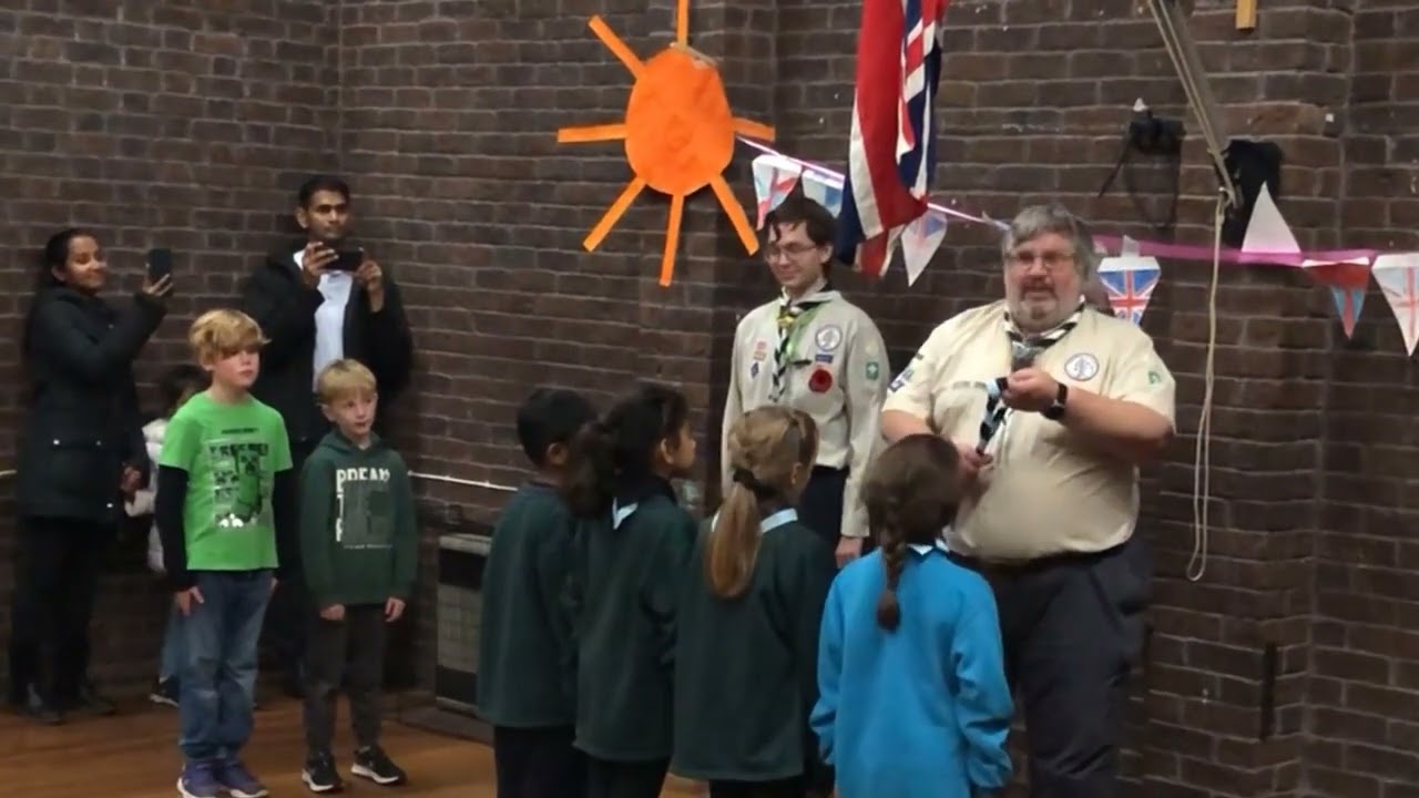 Becoming a Cub: Investiture