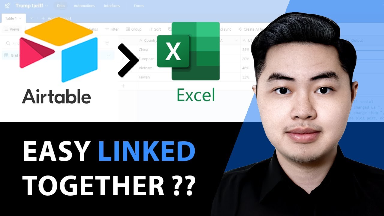 How to export Airtable to Excel live Connection - Linked Together