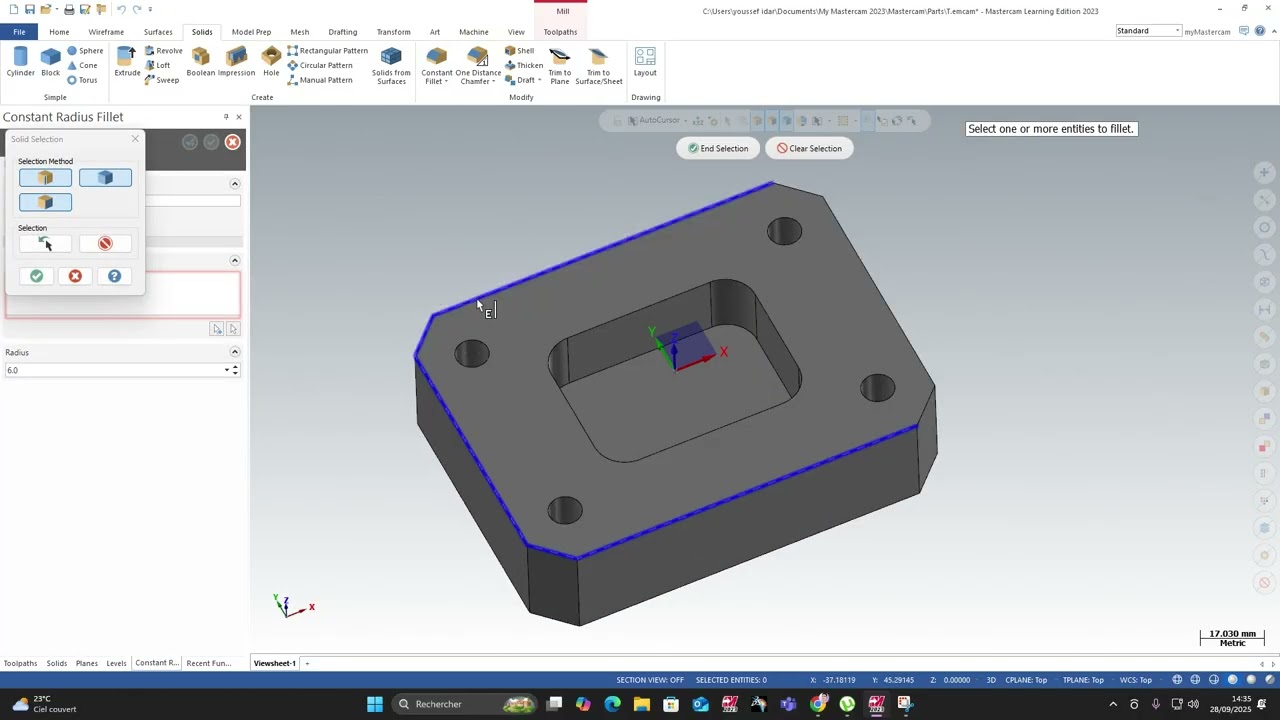 شرح باللغة العربية مستركام MASTERCAM