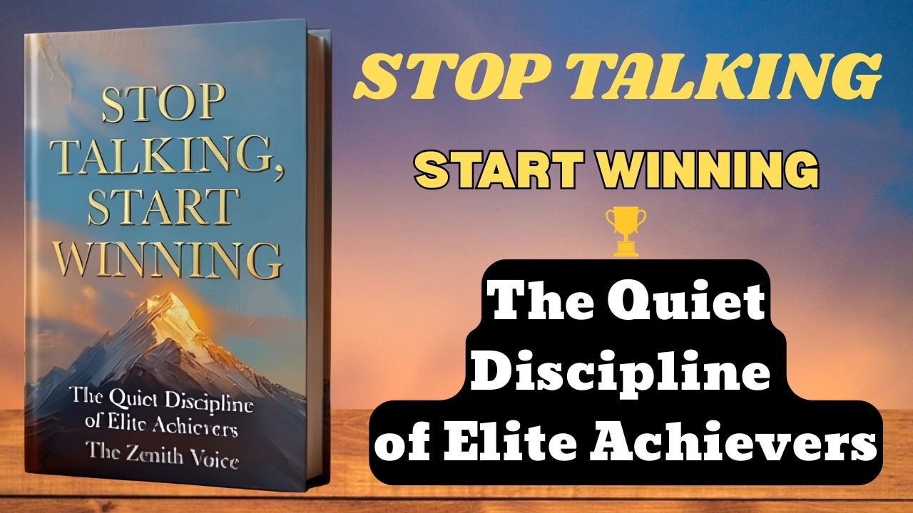 Stop Talking. Start Winning. The Silent Discipline of High Achievers