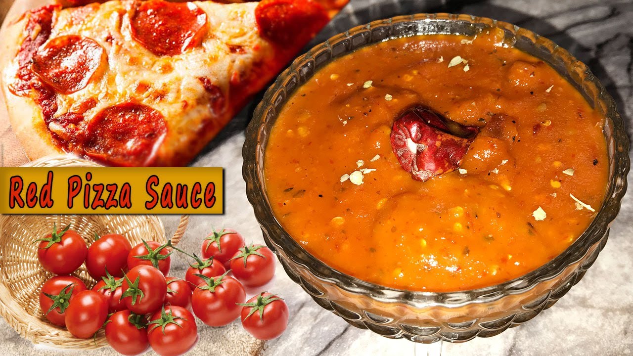Pizza Sauce Recipe | Red Pizza Sauce | italian Pizza Sauce | Kitchen With Faizan | Chef Faizan Naeem
